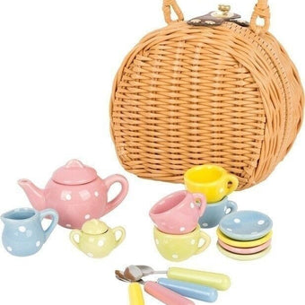 Set picnic pentru copii - set de ceai copii- Small Foot by LEGLER