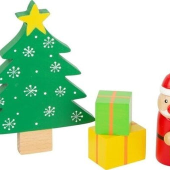 Set de joaca de lemn de Craciun Small Foot Legler