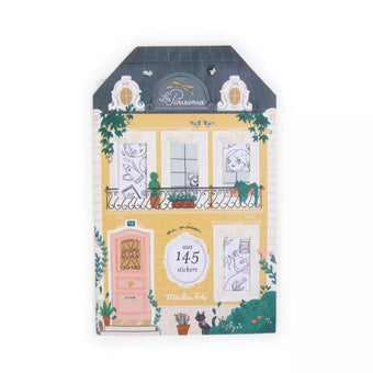Carte De Colorat Cu Abtibilduri Les Parisiennes, Moulin Roty