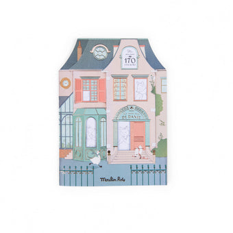Carte De Colorat Cu Abtibilduri, Mica Scoala De Dans, Moulin Roty