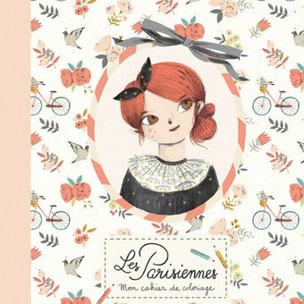 Carte De Colorat Fete Pariziene, Moulin Roty