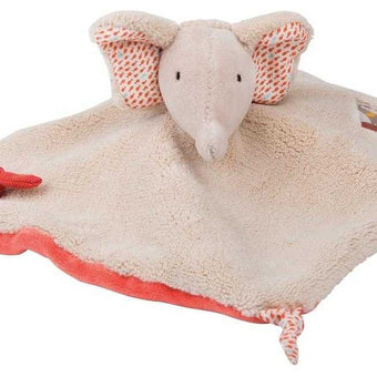 Comforter Paturica Senzoriala Bebe Elefant, Moulin Roty