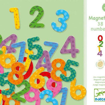 Joc Magnetic Cifre Colorate Pentru Copii, Djeco