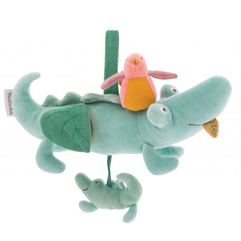 Jucarie Senzoriala Bebe Crocodilul Cu Activitati, Moulin Roty
