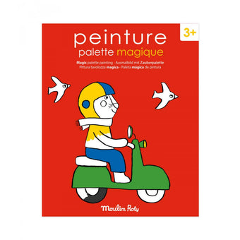 Planse Preilustrate Pentru Pictura Vehicule, Moulin Roty