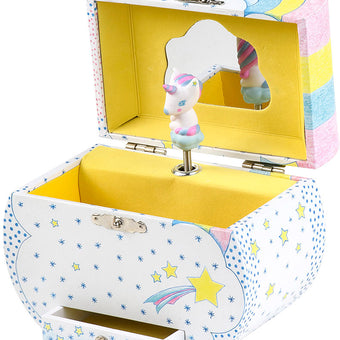 Cutie muzicala Djeco - Unicorn - cutie bijuterii fete Visul Unicornului