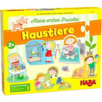 Primul meu puzzle Haba - Animale de companie - copilaresti.ro
