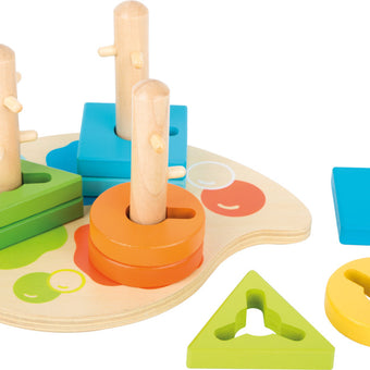 Jucarie motrica - invata formele si culorile Small Foot Legler