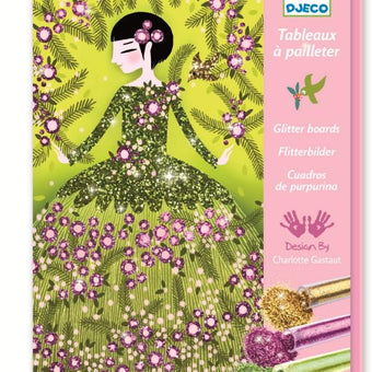 Atelier creativ Djeco - Joc cu sclipici - Zane