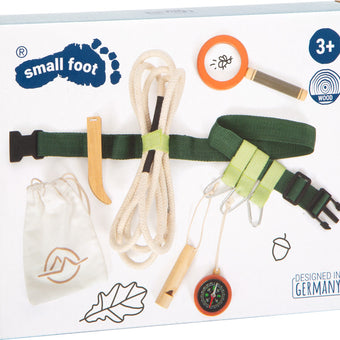 Curea EXPLORATOR - set busola copii - Small Foot by LEGLER - set pentru drumetii copii