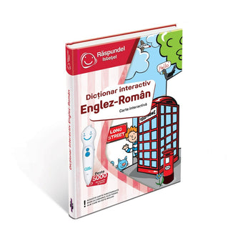 Carte interactiva RASPUNDEL ISTETEL - Dictionar Englez-Roman
