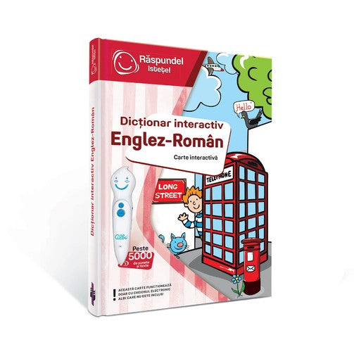 Carte interactiva RASPUNDEL ISTETEL - Dictionar Englez-Roman