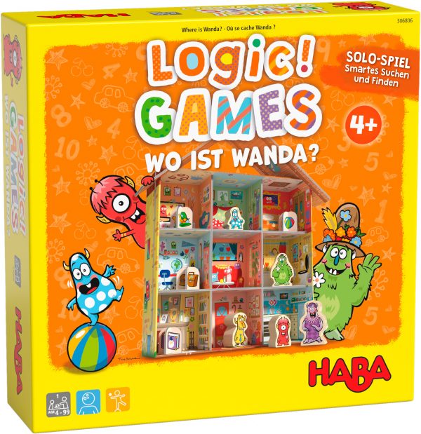 Joc HABA - joc de logica - Unde este Wanda? Logic! Games HABA