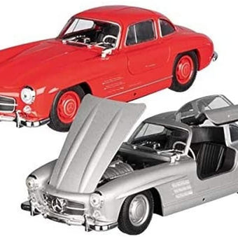 Masinuta metalica Mercedes Benz 300 SL masinuta die cast 1:24 L=19 cm