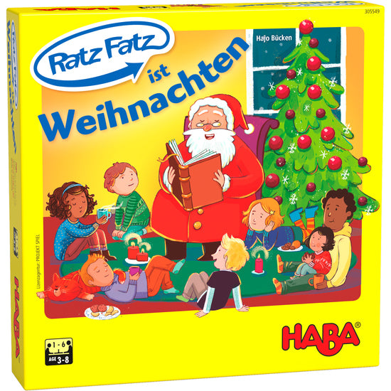 Un, doi este Craciunul! Joc HABA copii 3-8 ani - joc limba germana