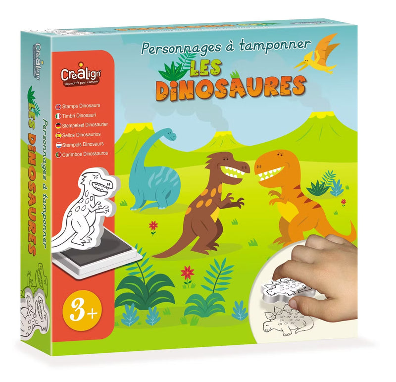 Stampile copii - Dinozauri Crea Lign'