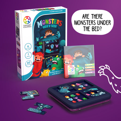 Joc MONSTERS HIDE & SEEK - Smart Games - jocuri Smart Games - jocuri de logica