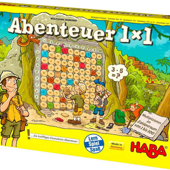 Joc Aventura 1x1 HABA - joc matematica - invata tabla inmultirii