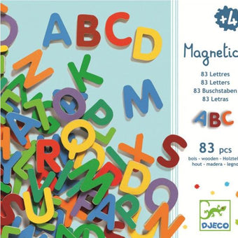 83 Litere magnetice pentru copii- Djeco