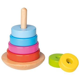 Jucarie de lemn de stivuit - jucarie Montessori - GOKI