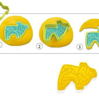 Forme pentru plastilina si stampile Djeco - copilaresti.ro
