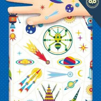 Tatuaje Djeco In Spatiu- tatuaje copii
