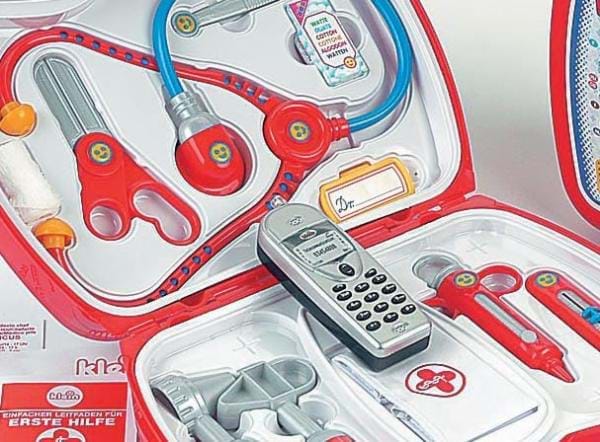 Trusa De Doctor Cu Telefon Mobil pentru copii - de jucarie - KLEIN