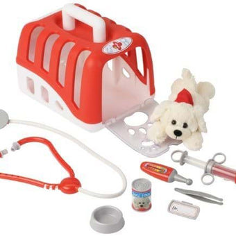 Kit Veterinar Cu Catelus Si Accesorii pentru copii - de jucarie - KLEIN