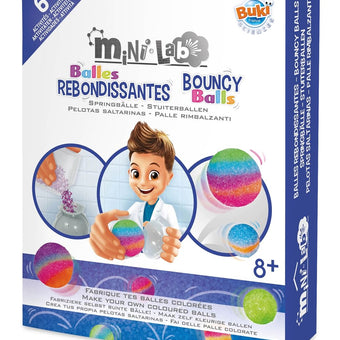 Mini - Laboratorul De Mingi Saltarete - set experimente STEM Copii BUKI France