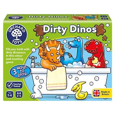 Joc Educativ Dinozauri Murdari Dirty Dinos Orchard Toys