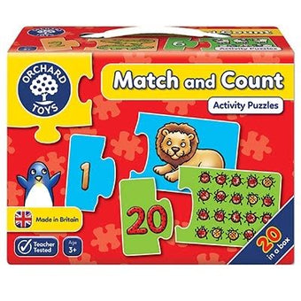 Puzzle Potriveste Si Numara De La 1 La 20 Match And Count