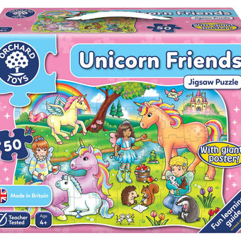 Puzzle Prietenii Unicornului Unicorn Friends