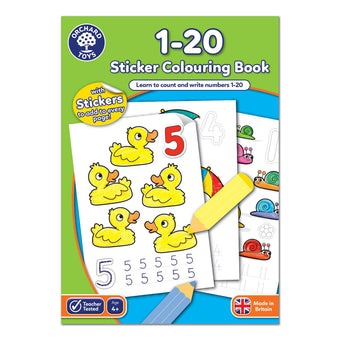 Carte De Colorat Cu Activitati In Limba Engleza Si Abtibilduri 1 - 20