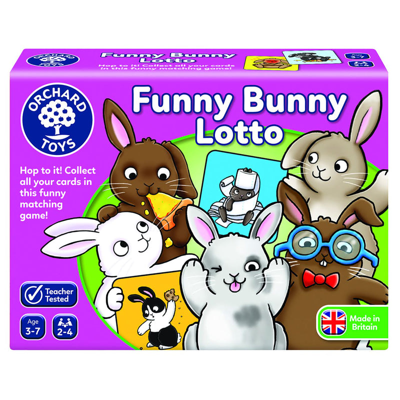 Joc Educativ Iepurasul Amuzant Funny Bunny Lotto