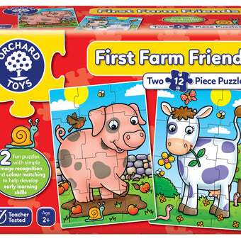 Puzzle Primii Prieteni De La Ferma First Farm Friends