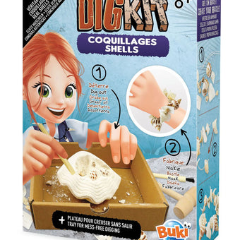 Kit De Sapat - Scoici - BUKI France - Dig Kit - Sapa si descopera - joc motricitate