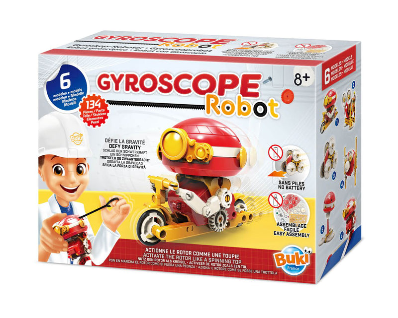 Giroscop copii - set de sontructie - joc STEM Copii 8 ani +