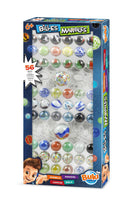 Cutie Cu 56 Bile Colorate - marbles - BUKI France