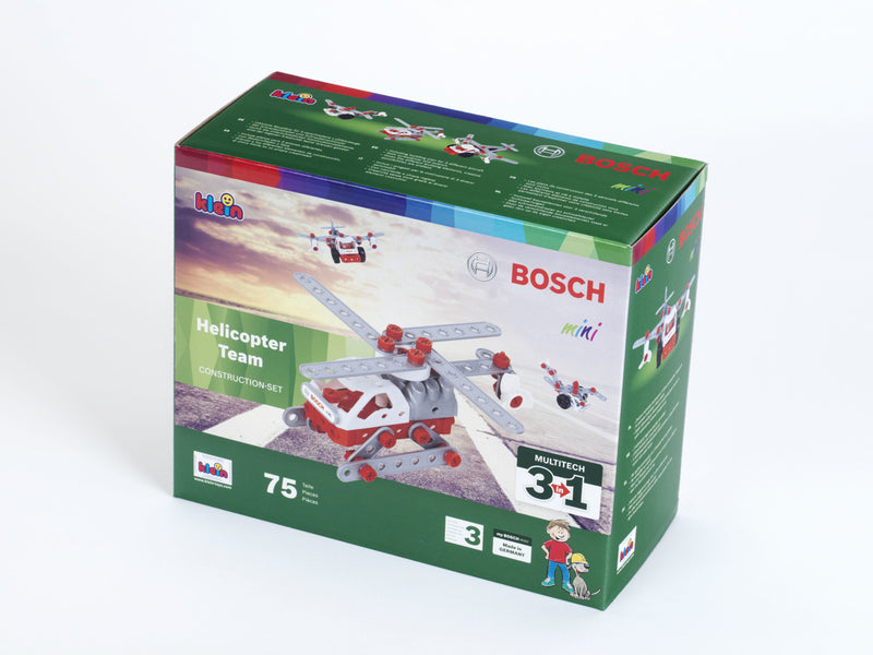 Bosch 3 In 1 Helicopter Team pentru copii - de jucarie - KLEIN