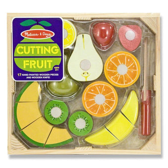 Fructe lemn de taiat - Melissa & Doug - copilaresti.ro