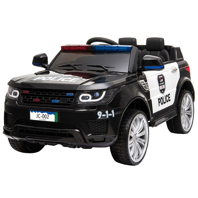 Masinuta electrica Chipolino SUV Police black - Masinuta electrica de politie neagra