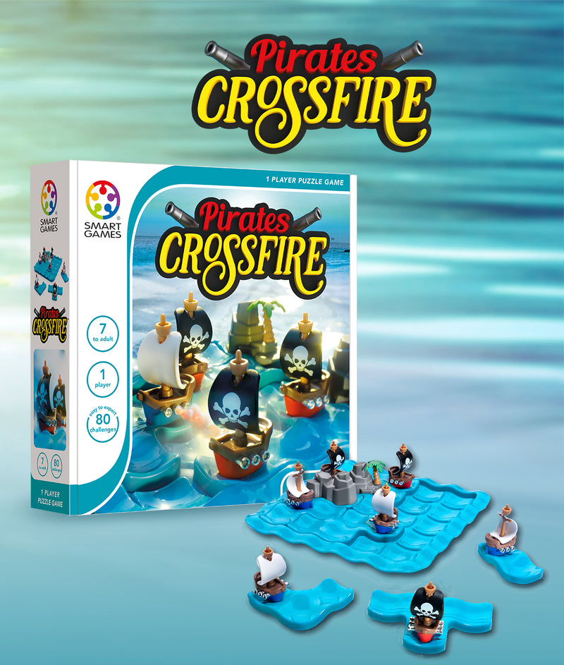 Joc Pirates Crossfire - Smart Games