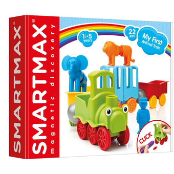 Joc Magnetic SmartMax - Trenul animalelor - copilaresti.ro