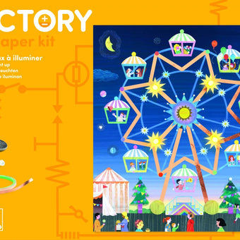 Atelier Arta, Stiinta si Tehnologie Djeco, Lumini si distractie - Jucarii STEaM DJECO Factory