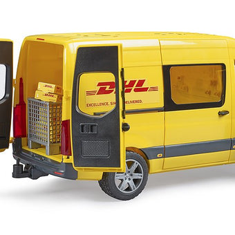 Bruder Mercedes Benz Sprinter DHL cu sofer, Bruder 02671 - Bruder Duba de curierat