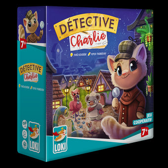 Joc Detective Charlie - Loki - Detectivul Charlie Holmes - joc de cooperare copii