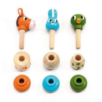 Jucarie motorica cu surub Rondanimo Djeco - copilaresti.ro