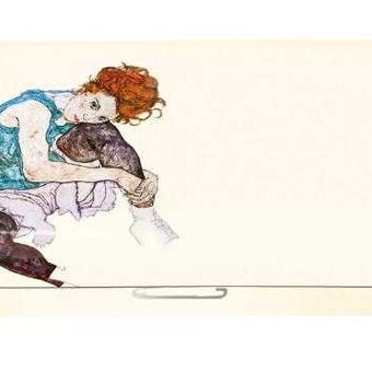 Etui Ochelari Fridolin Edith, Egon Schiele
