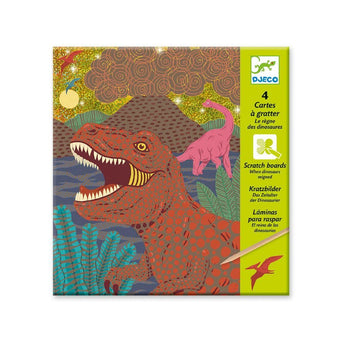 Atelier Djeco Joc creativ de razuit Dinozauri
