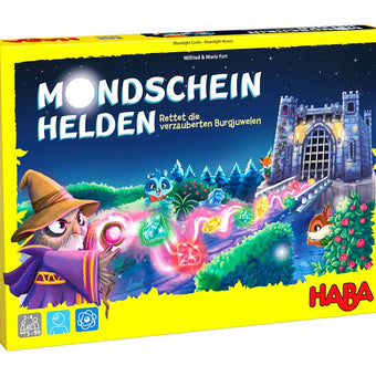 Joc HABA Castelul de la Miezul noptii - Joc HABA Moonlight Castle - Mondscheinhelden